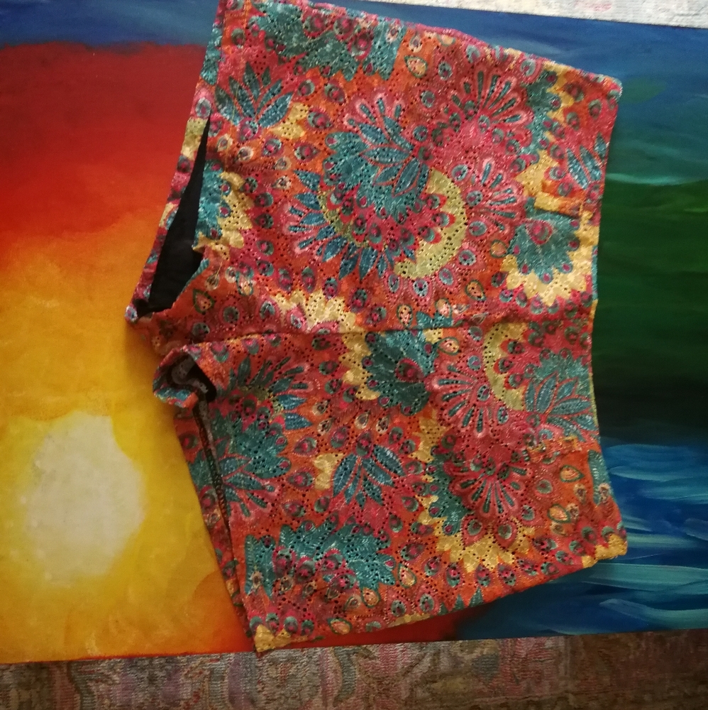 3 for $30 Boho colorful unique hippie shorts